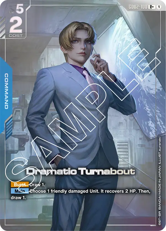 Dramatic Turnabout (GD02 100) - Alt Art A1