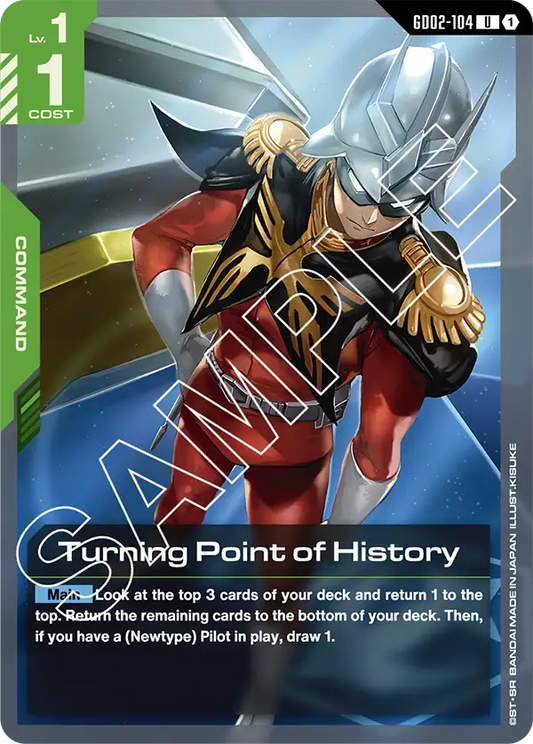 Turning Point of History (GD02 104)