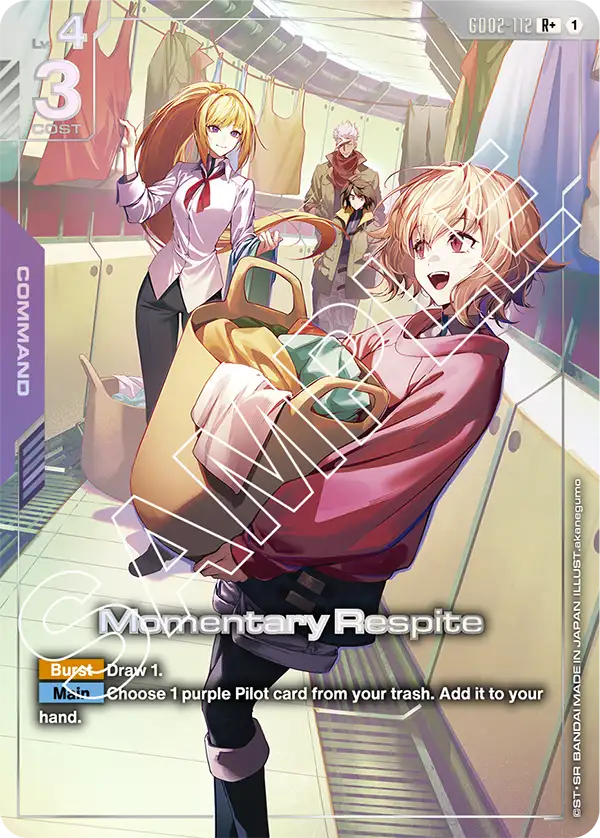 Momentary Respite (GD02 112) - Alt Art A1