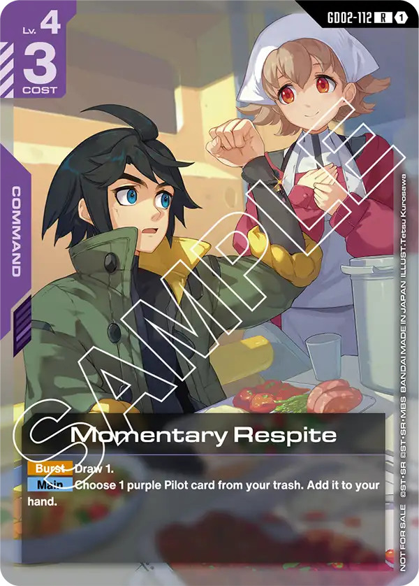Momentary Respite (GD02 112) - Alt Art A2