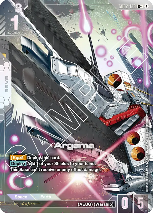 Argama (GD02 129) - Alt Art A1