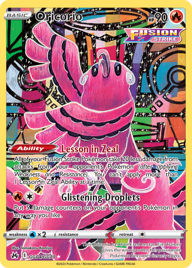 Oricorio [Crown Zenith Galarian Gallery-GG04]