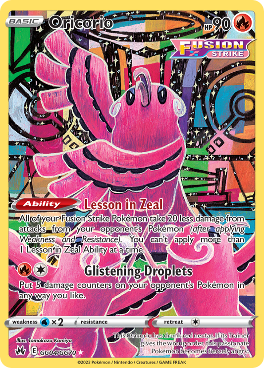 Oricorio [Crown Zenith Galarian Gallery-GG04]