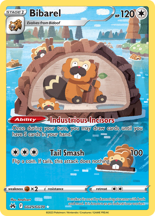 Bibarel [Crown Zenith Galarian Gallery-GG25]