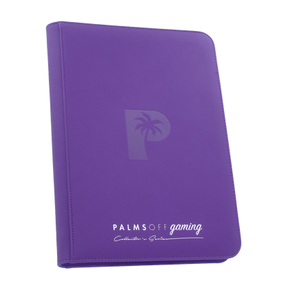 Palms Off - Collector's Series 9 Pocket Zip Trading Card Binder