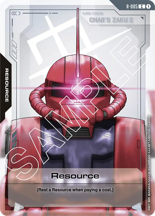 Resource (GD01 R 005)