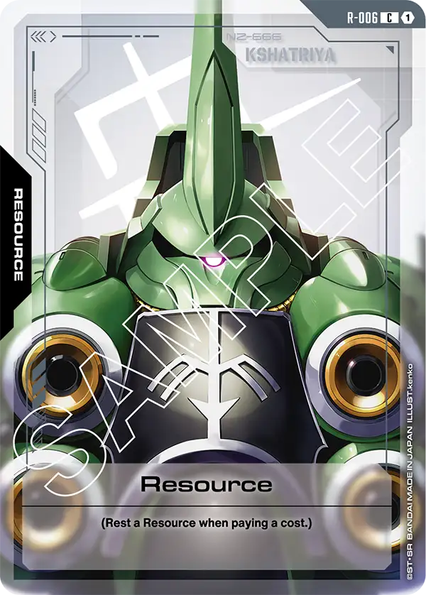 Resource (GD01 R 006)