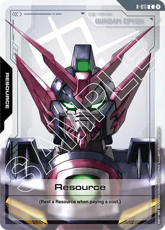 Resource (GD02 R 011)