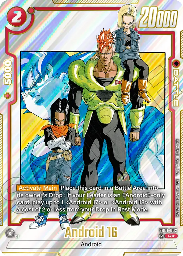 Android 16 (SB01 002) - Alt Art A1