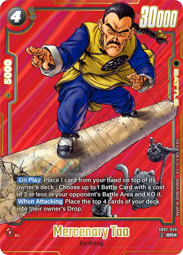 Mercenary Tao (SB02 056) - Alt Art A1