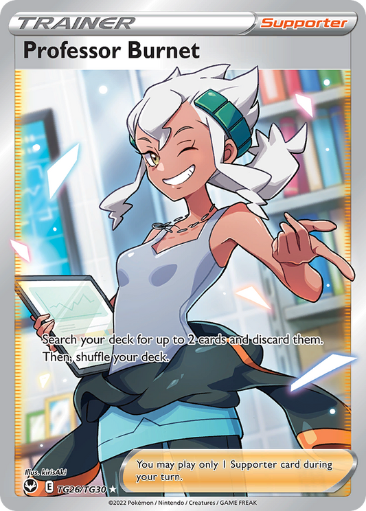 Professor Burnet [Silver Tempest Trainer Gallery-TG26]