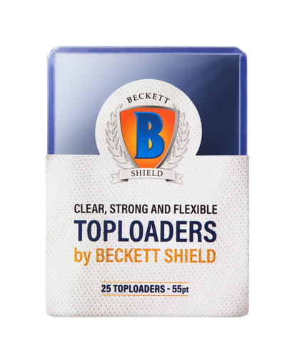 Beckett Shield Toploaders - 55pt (25 Pack)