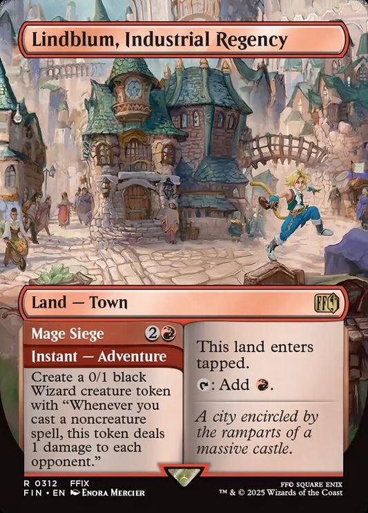 Lindblum, Industrial Regency // Mage Siege