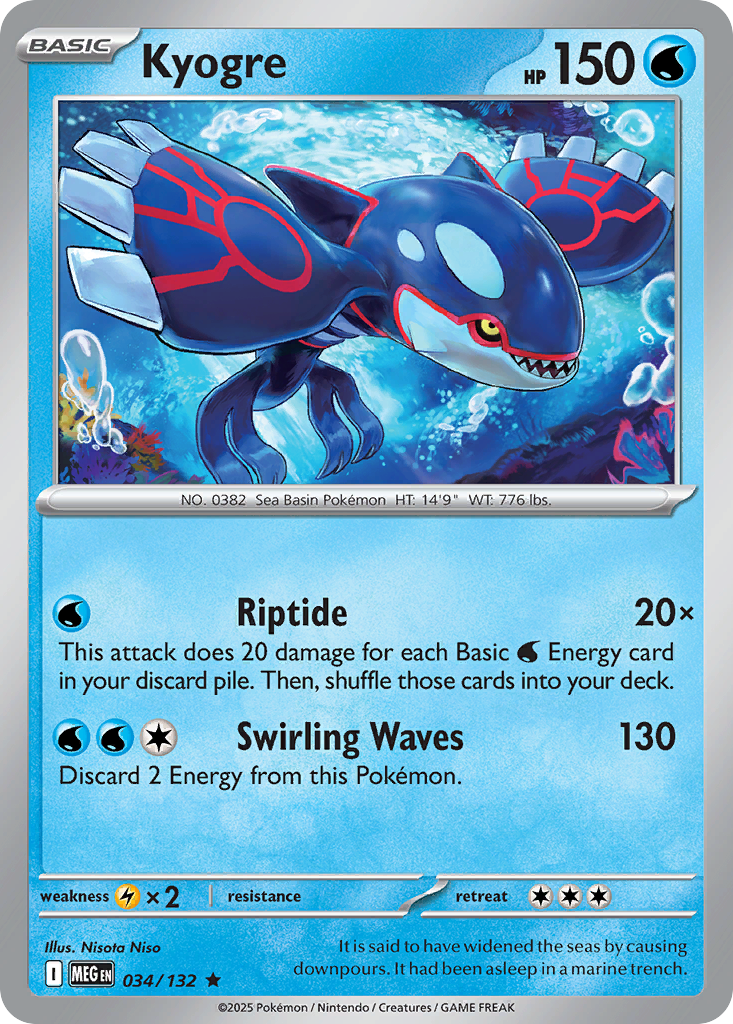 Kyogre [Mega Evolution-34]