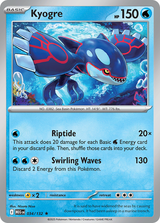Kyogre [Mega Evolution-34]