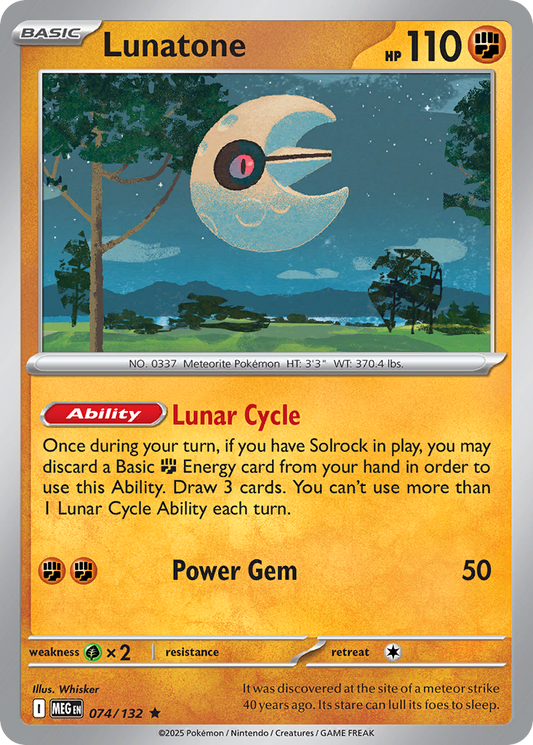 Lunatone [Mega Evolution-74]