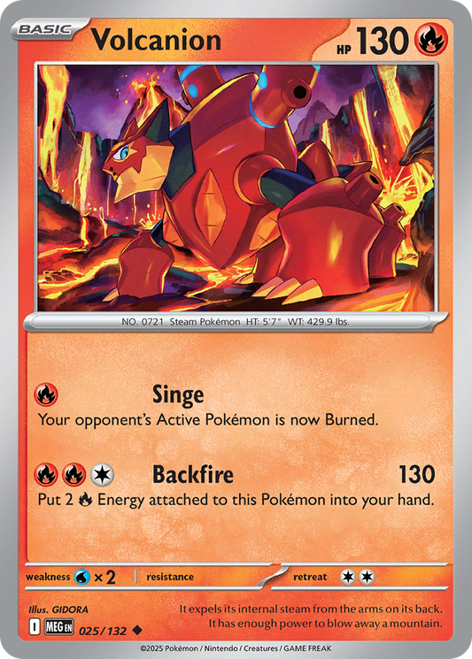 Volcanion [Mega Evolution-25]