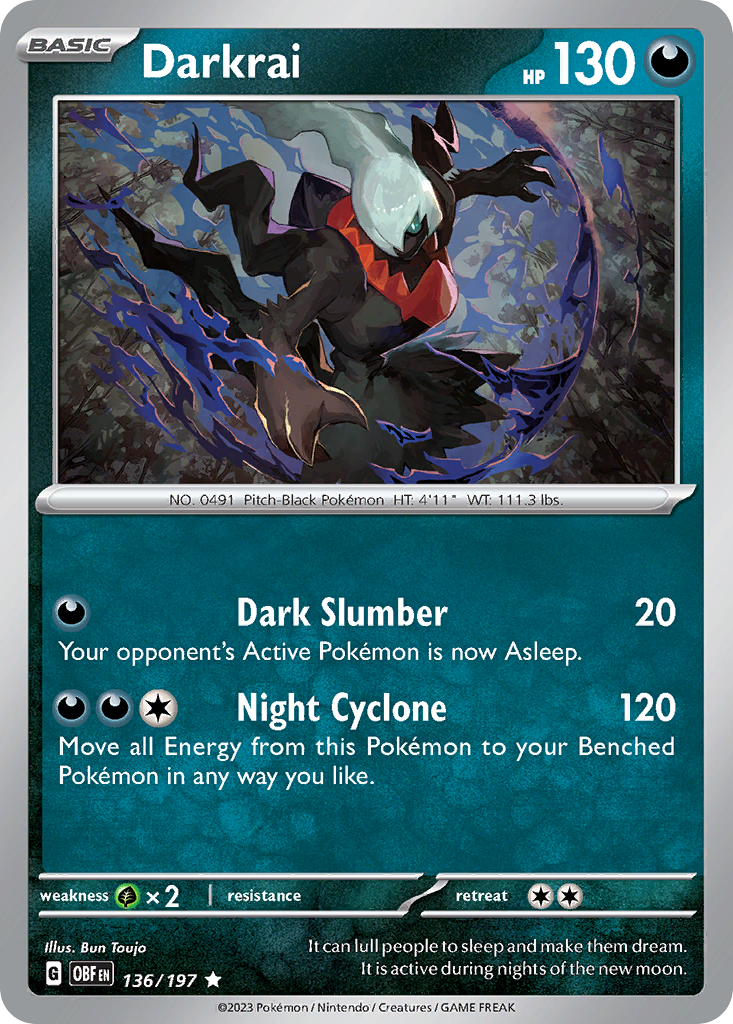 Darkrai [Obsidian Flames-136]