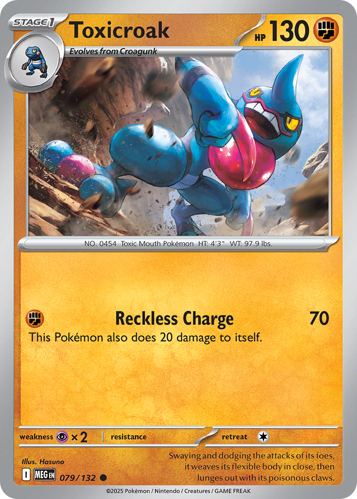 Toxicroak [Mega Evolution-79]