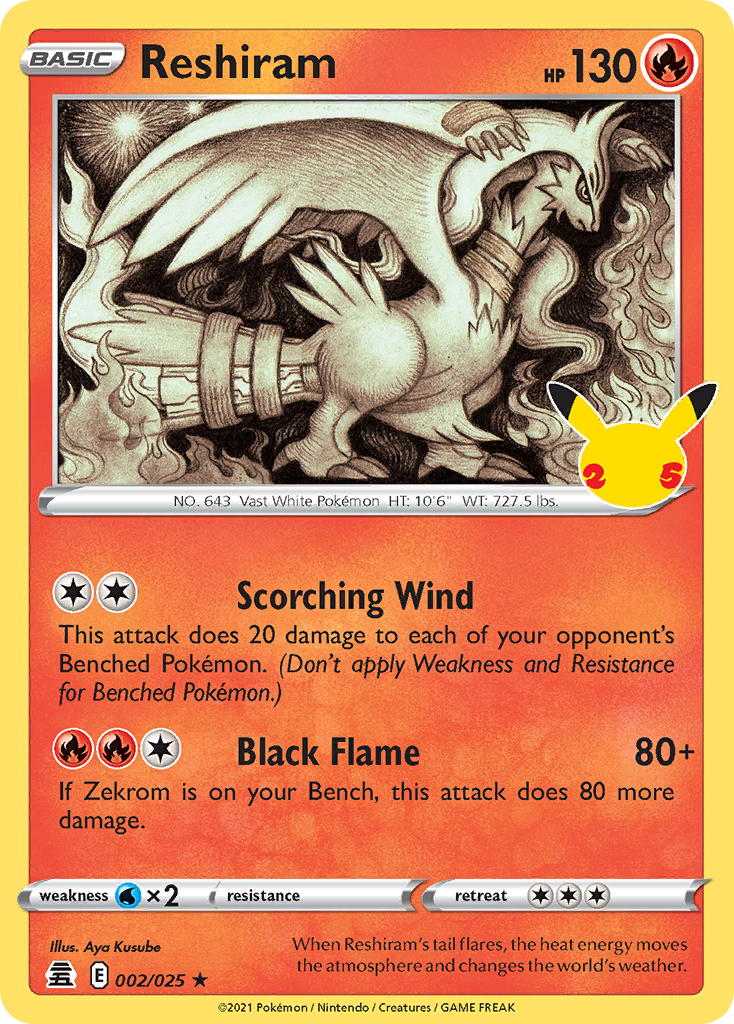Reshiram [Celebrations-2]