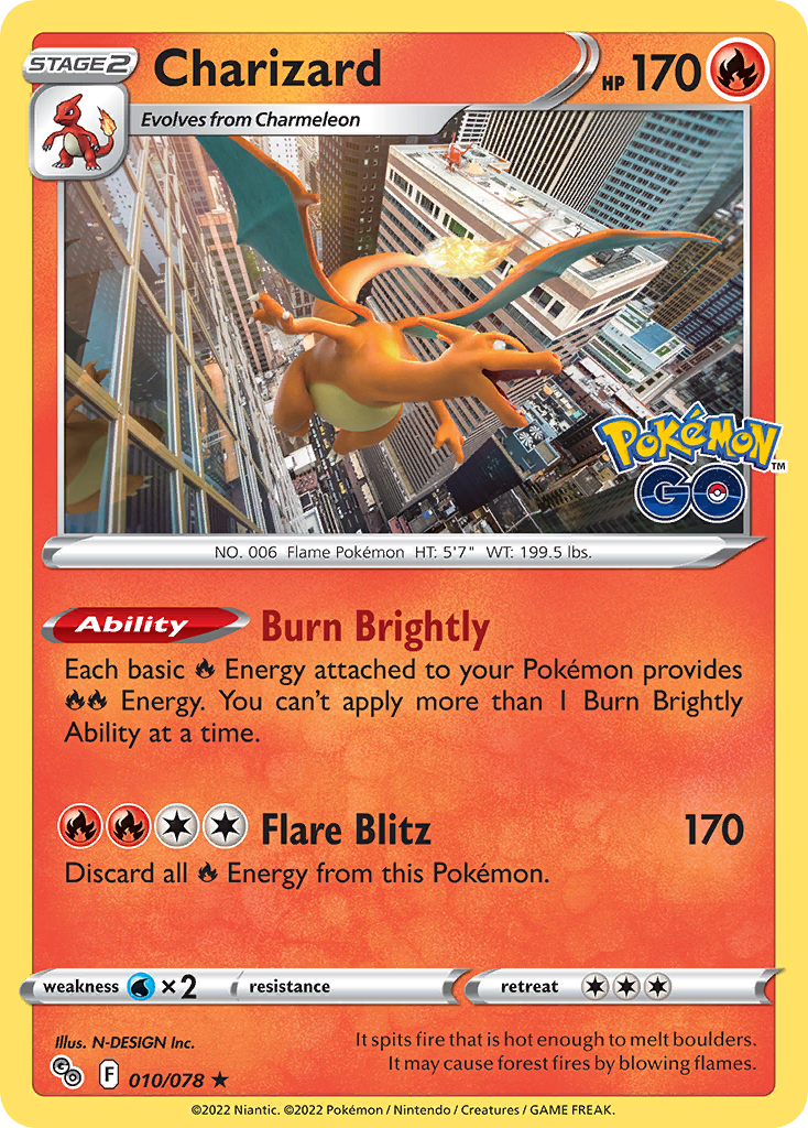 Charizard [Pokémon GO-10]