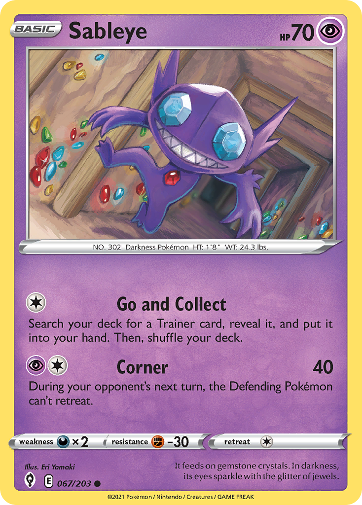 Sableye [Evolving Skies-67]