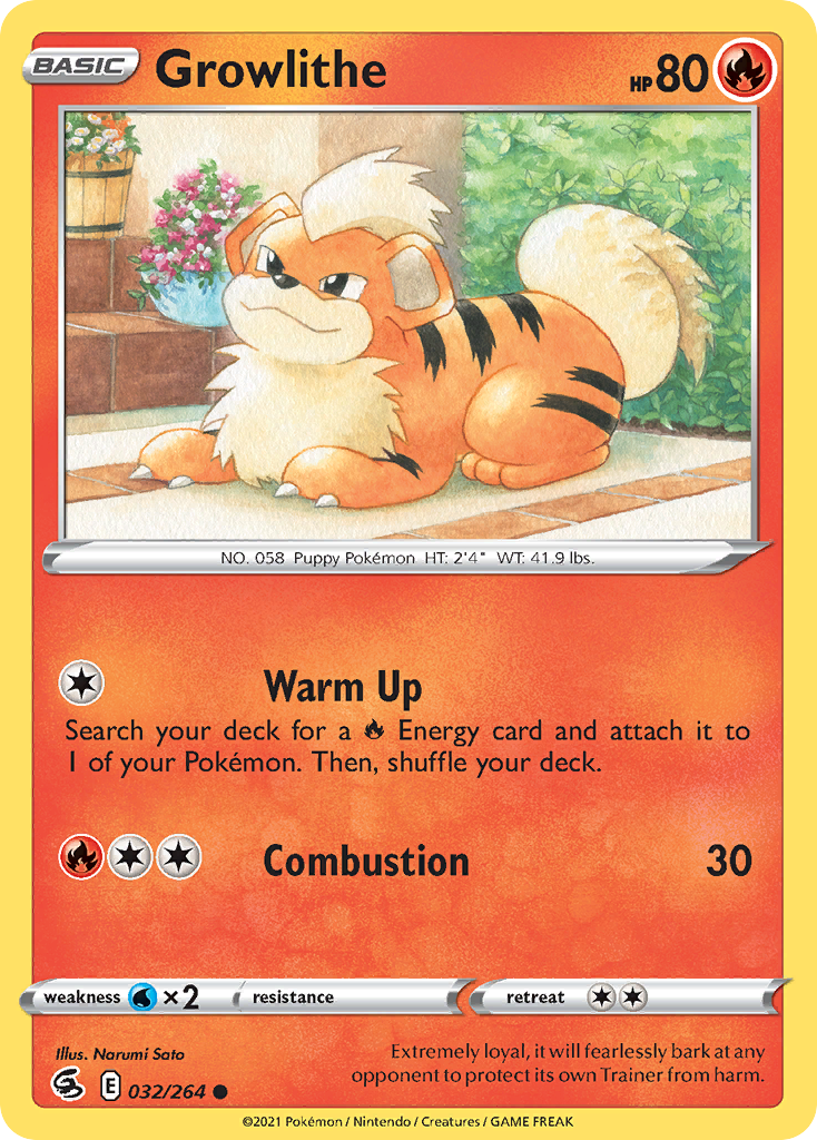 Growlithe [Fusion Strike-32]