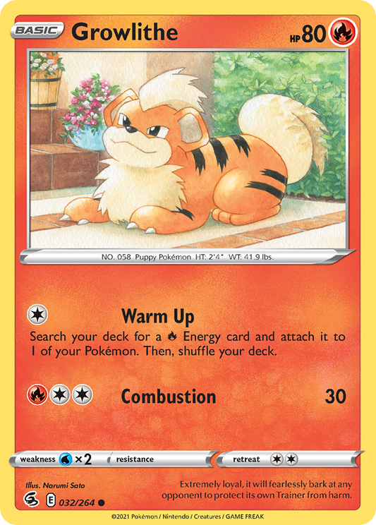 Growlithe [Fusion Strike-32]