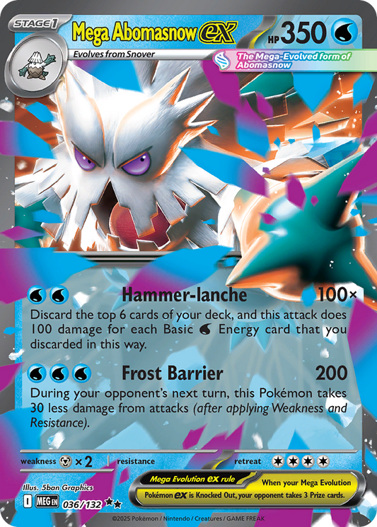 Mega Abomasnow ex [Mega Evolution-36]