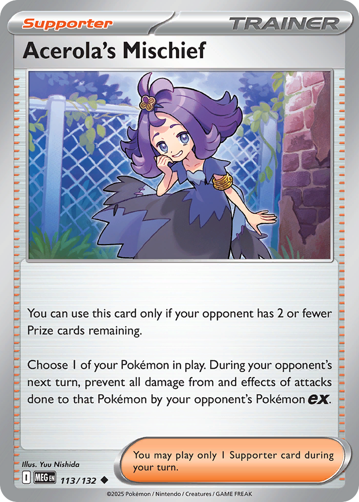 Acerola's Mischief [Mega Evolution-113]