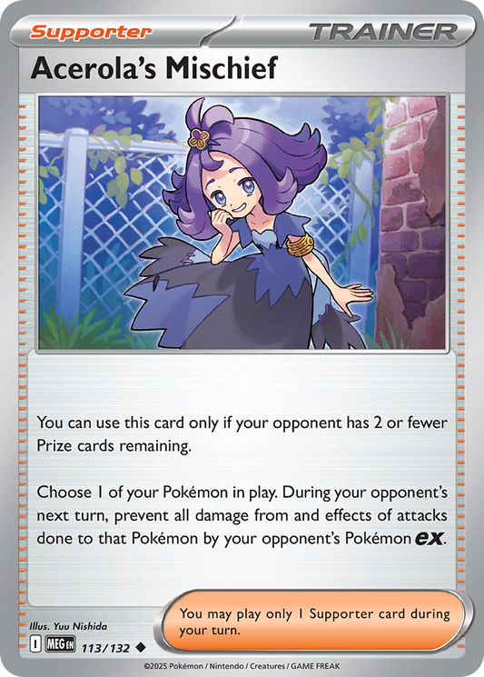 Acerola's Mischief [Mega Evolution-113]