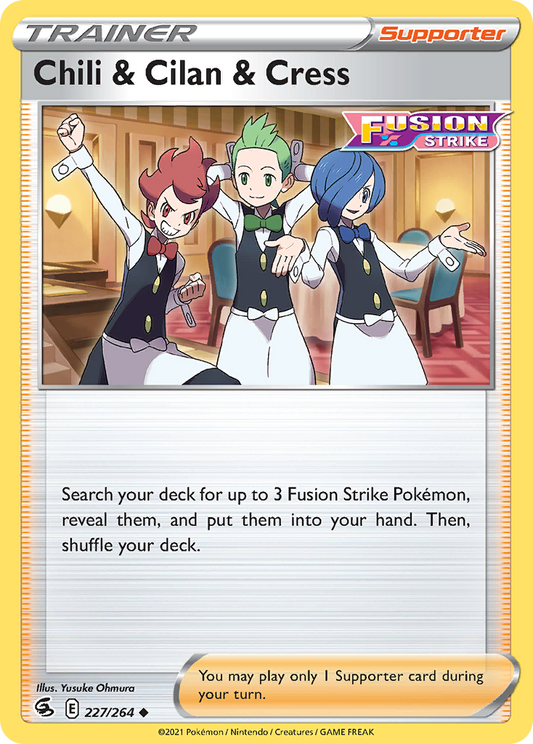 Chili & Cilan & Cress [Fusion Strike-227]