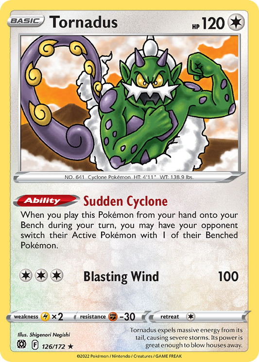 Tornadus [Brilliant Stars-126]