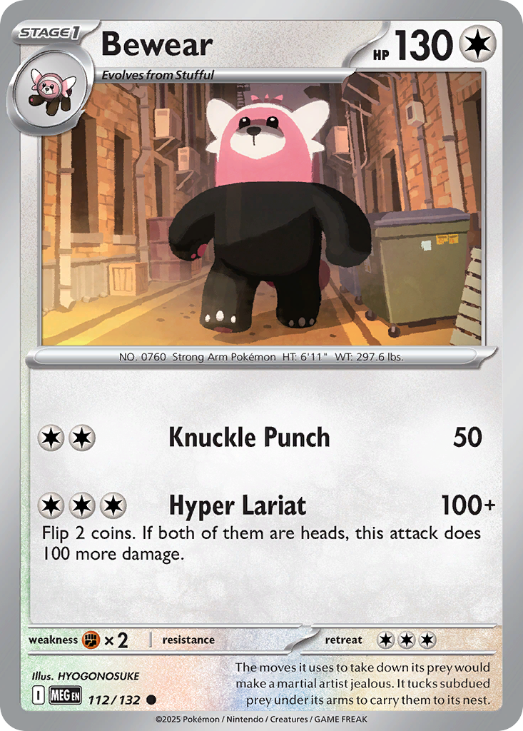 Bewear [Mega Evolution-112]