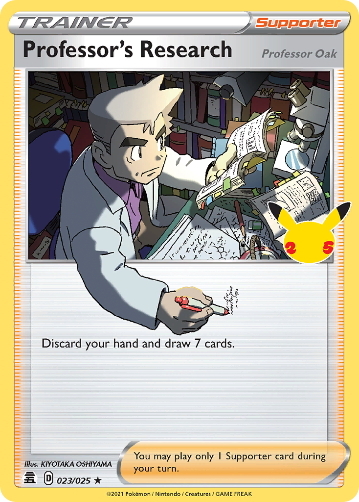 Professor's Research (Professor Oak) [Celebrations-23]