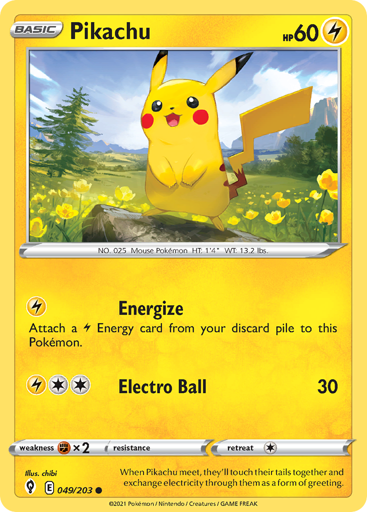 Pikachu [Evolving Skies-49]