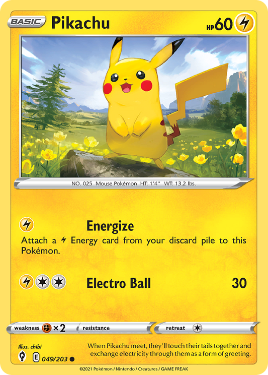Pikachu [Evolving Skies-49]
