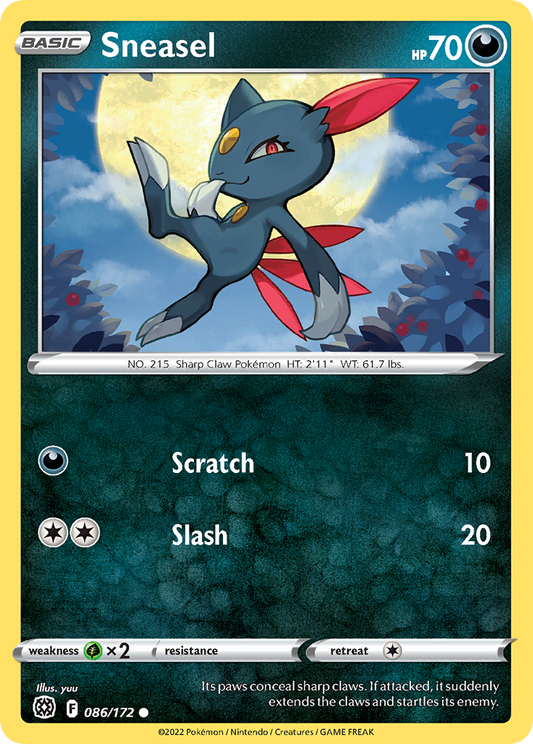 Sneasel [Brilliant Stars-86]