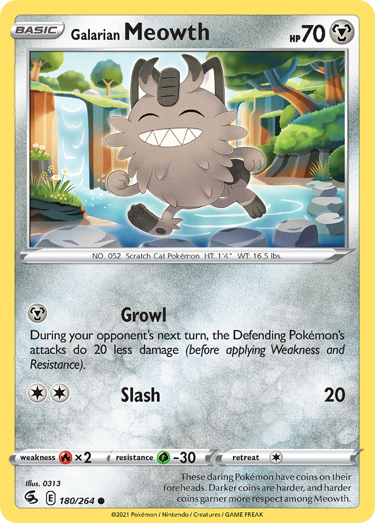 Galarian Meowth [Fusion Strike-180]