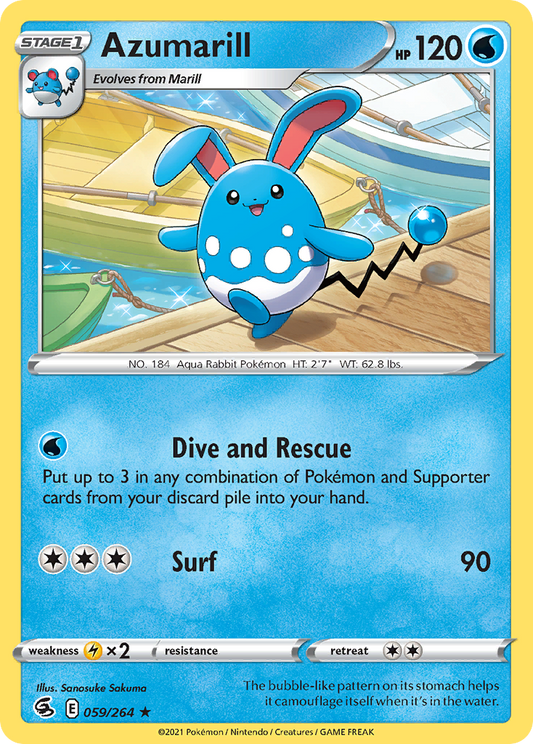 Azumarill [Fusion Strike-59]