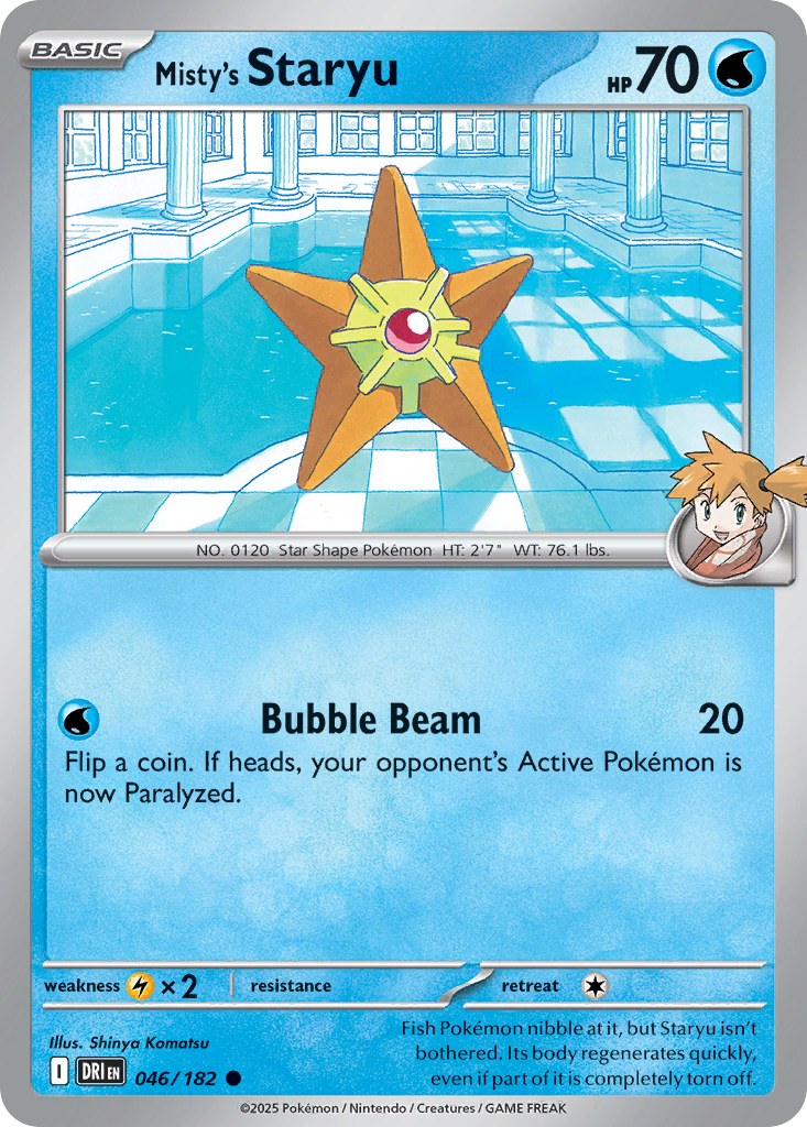 Misty's Staryu [Destined Rivals-46]