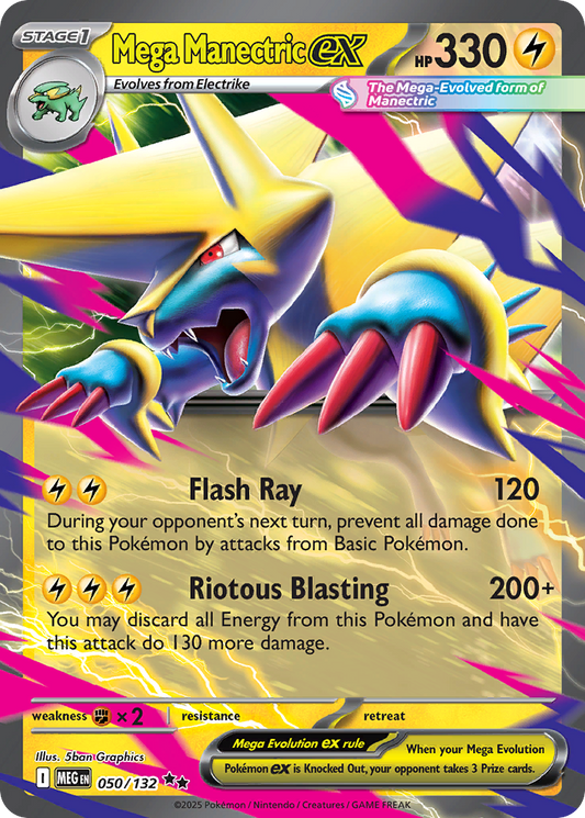 Mega Manectric ex [Mega Evolution-50]