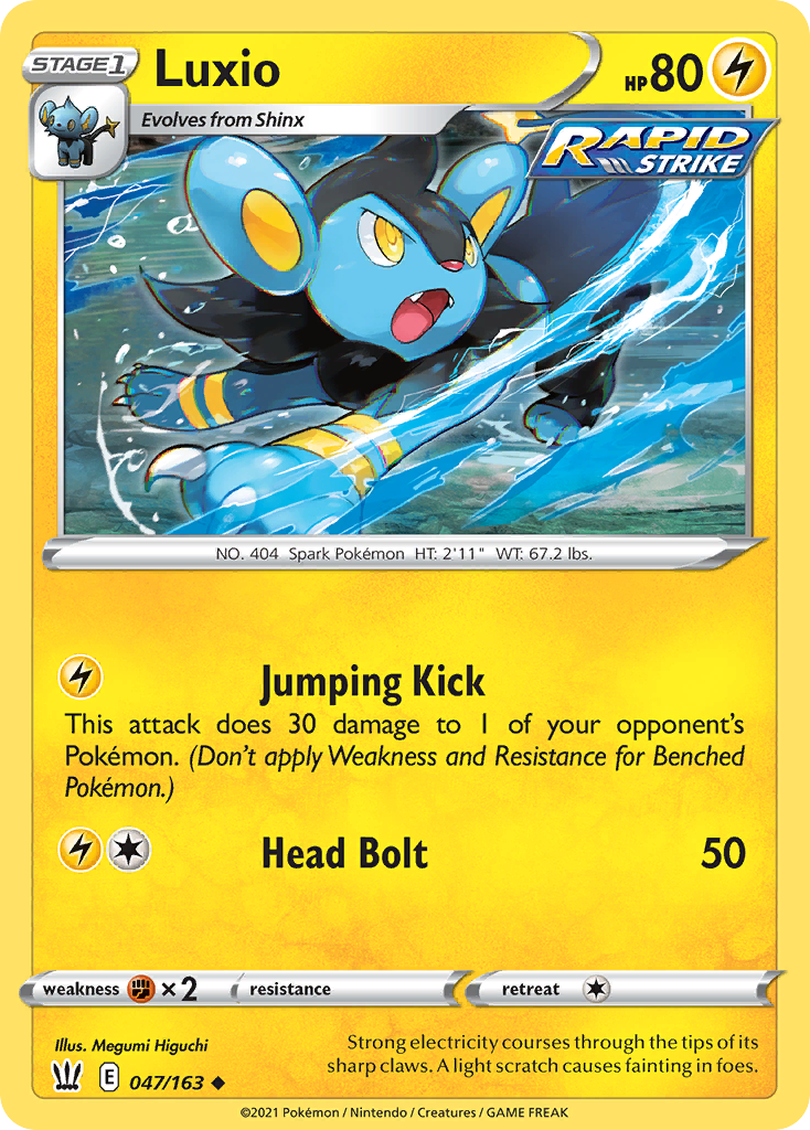 Luxio [Battle Styles-47]