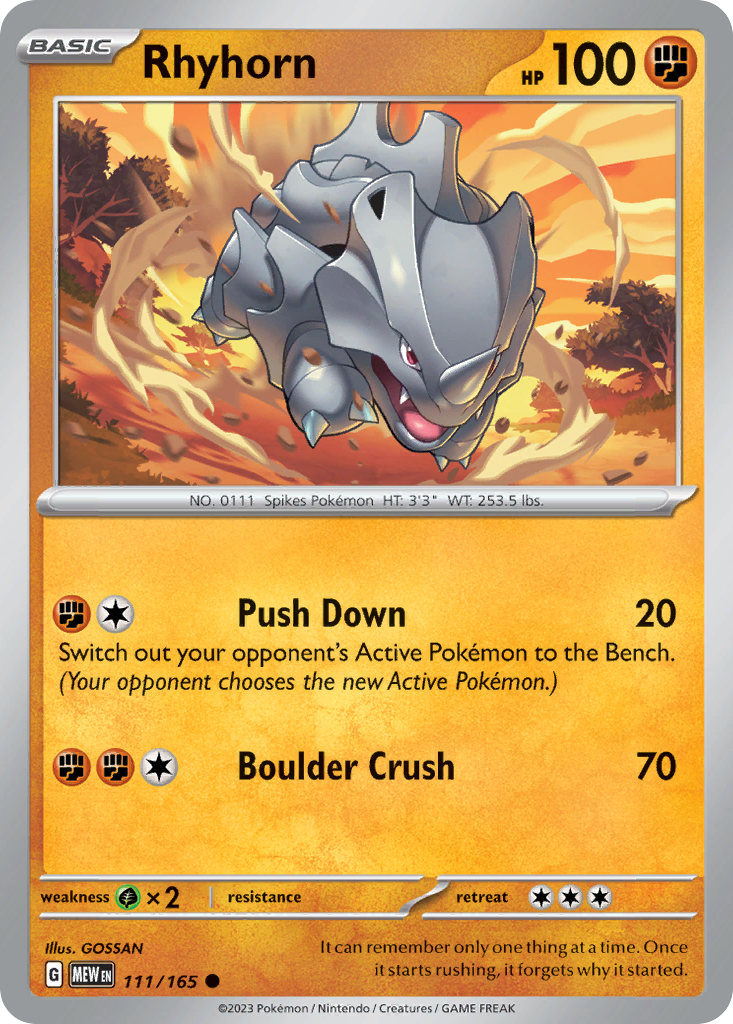 Rhyhorn [151-111]