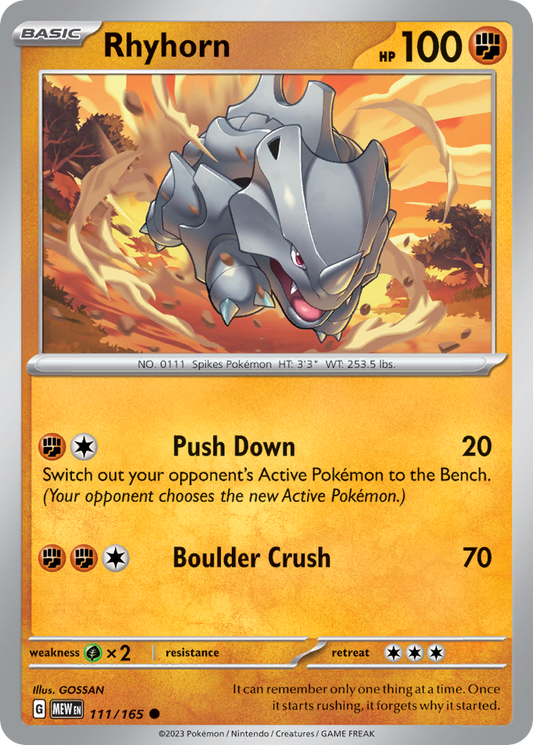 Rhyhorn [151-111]