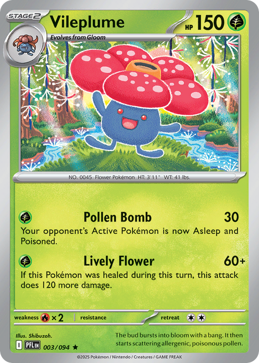 Vileplume [Phantasmal Flames-3]