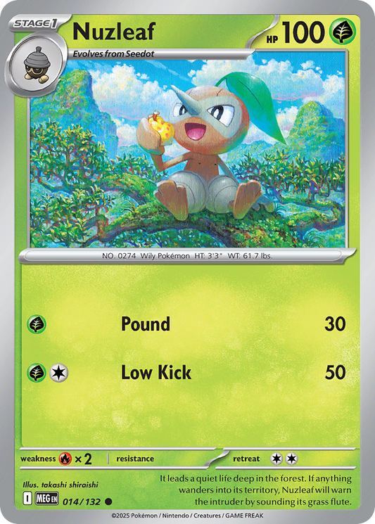 Nuzleaf [Mega Evolution-14]