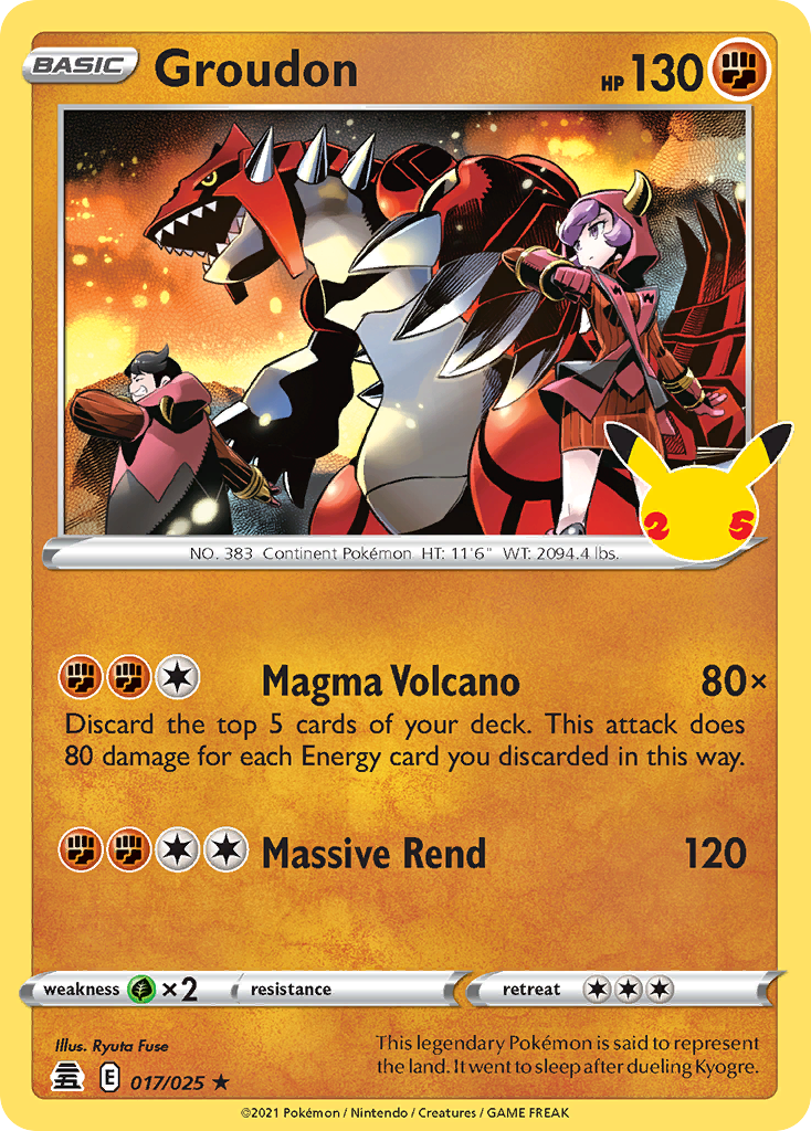 Groudon [Celebrations-17]