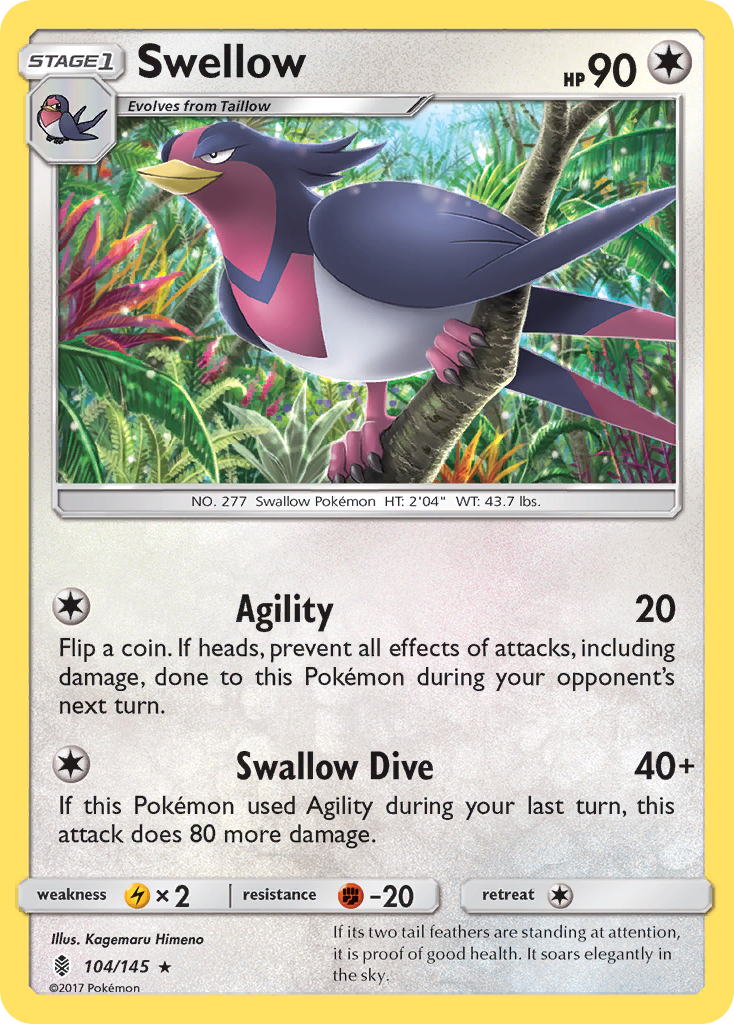 Swellow [Guardians Rising-104]