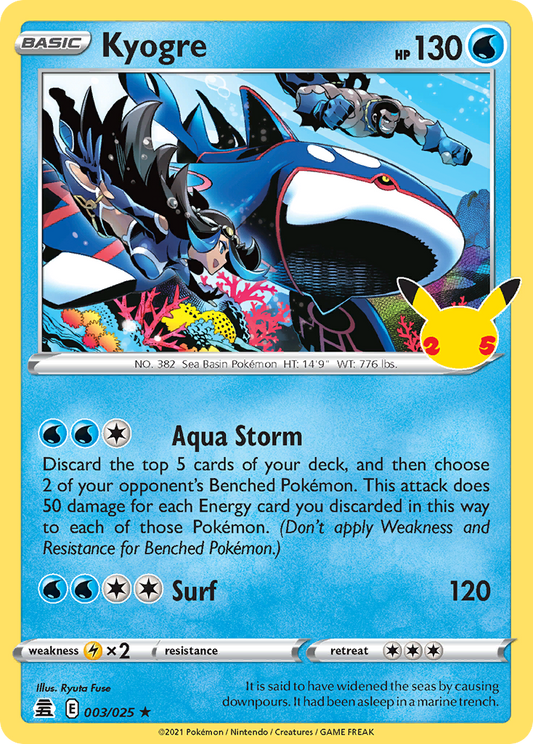 Kyogre [Celebrations-3]